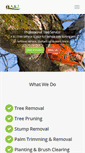 Mobile Screenshot of anjtreeservice.com